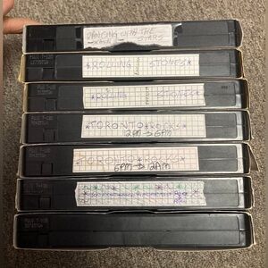 Vintage VHS Tape Collection